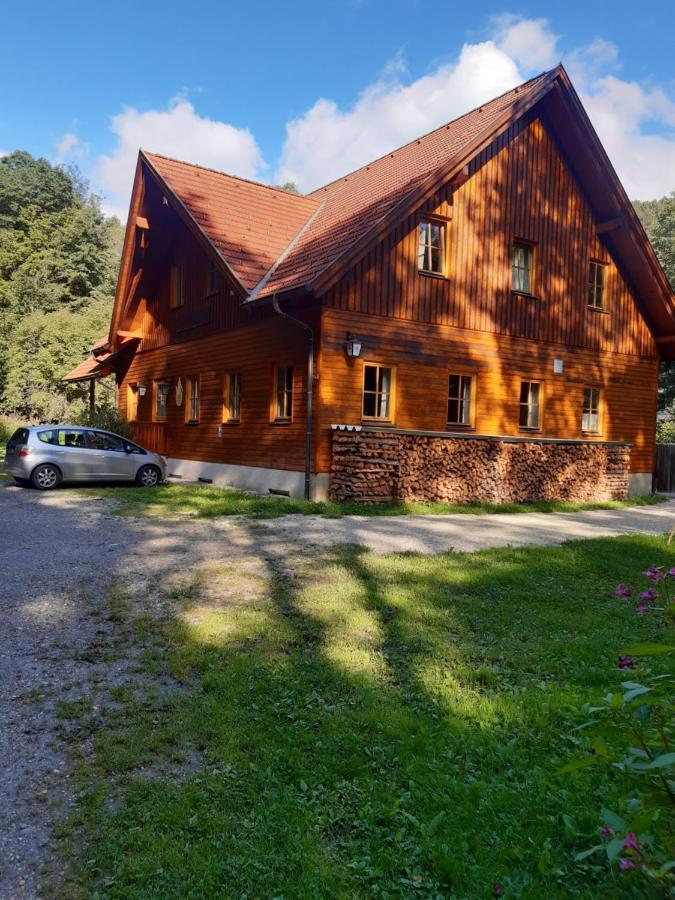 Schutzhaus Johannesbachklamm Unterhoflein Exterior foto